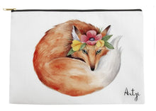 Cute Fox Pouch - Artzi Prints