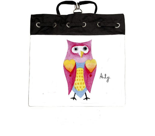 Cutie Owl backpack - Artzi Prints