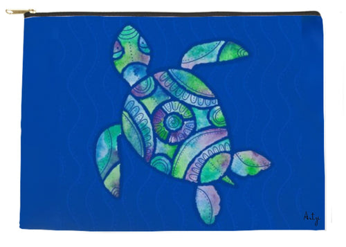 Batik Turtle Pouch - Artzi Prints