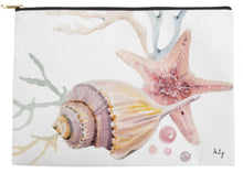 Pretty Shells Pouch - Artzi Prints