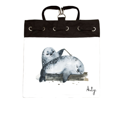 Whls Sea Lion Backpack - Artzi Prints