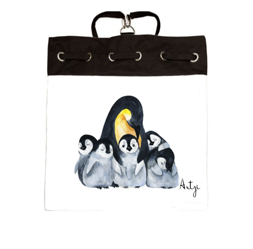 Penguin Family Backpack - Artzi Prints