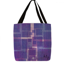 Purple Tote - Artzi Prints