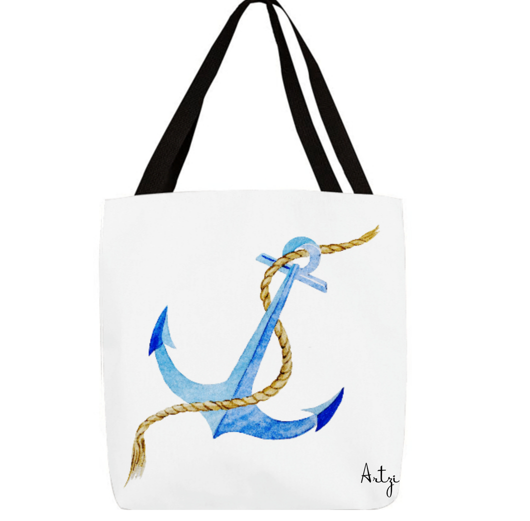 Nautical Anchor Tote bag - Artzi Prints