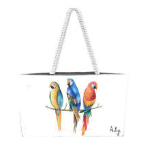 Parrot Weekender Tote - Artzi Prints