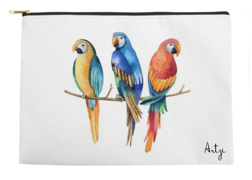 Parrot Pouch - Artzi Prints